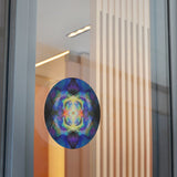 Serenity Round Vinyl Sticker —
