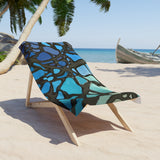Waterdrops suspended towel