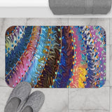 Abstract Rainbow Bath Mat