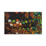 Autumn molecules: hand towel