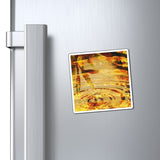 "Radiant Ripples" - Refrigerator Magnet —