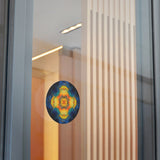 Sun ray - Round Vinyl Sticker