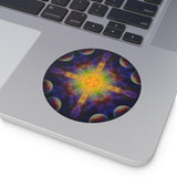 Cycles-  Round Vinyl Sticker