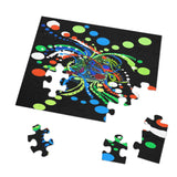 Transforming blocks-Jigsaw Puzzle with Tin box