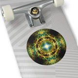 Inner will- Round Vinyl Sticker —