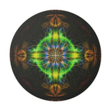 Present moment- Round Vinyl Sticker