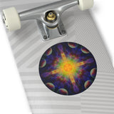 Cycles-  Round Vinyl Sticker