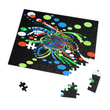 Transforming blocks-Jigsaw Puzzle with Tin box