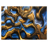 "Currents of roots and water"  Jigsaw with Tin 5 sizes