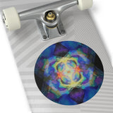 Serenity Round Vinyl Sticker —