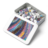 Rainbow diversity -Jigsaw Puzzle with Tin box