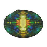 inner glow- Round Vinyl Sticker