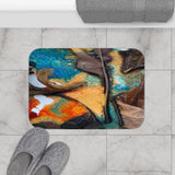 "Fall time"  Bathroom Rug