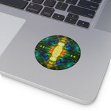 inner glow- Round Vinyl Sticker
