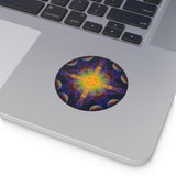 Cycles-  Round Vinyl Sticker