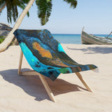 Gem inspired towel Chrysocolla