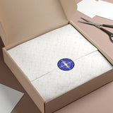 Luminous connections- Round Vinyl Sticker
