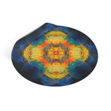 Sun ray - Round Vinyl Sticker
