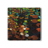 "Autumn molecules"  Coaster: round and square