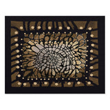 "Ancient texture"  Jigsaw Puzzle with Tin  5 sizes