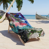 Heart healing grief crystal towel