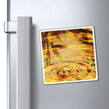 "Radiant Ripples" - Refrigerator Magnet —