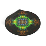 Present moment- Round Vinyl Sticker