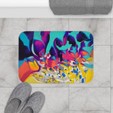 Sunburst shadows  Bathroom Rug