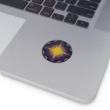 Cycles-  Round Vinyl Sticker