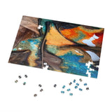 "Fall time" Jigsaw Puzzle   Tin box
