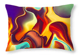 Abstract Flow - Throw Pillow