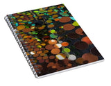 Autumn Molecules - Spiral Notebook