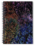 Textured reflections - Spiral Notebook