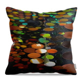 Circular Reflections - Throw Pillow