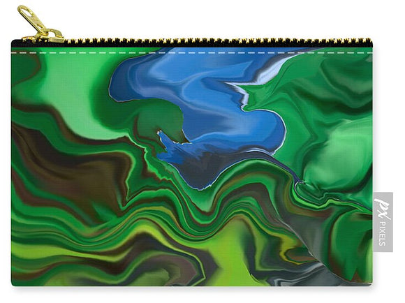Currents of chlorophyll - Zip Pouch
