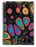 Rainbow Polka dots - Spiral Notebook