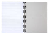 Colorful Circular Reflections - Spiral Notebook