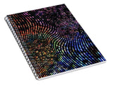 Textured reflections - Spiral Notebook