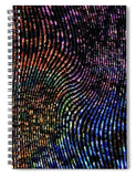Textured reflections - Spiral Notebook