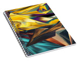 Geometric Abstraction - Spiral Notebook