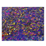 Crystalline  purple and blue