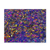 Crystalline  purple and blue